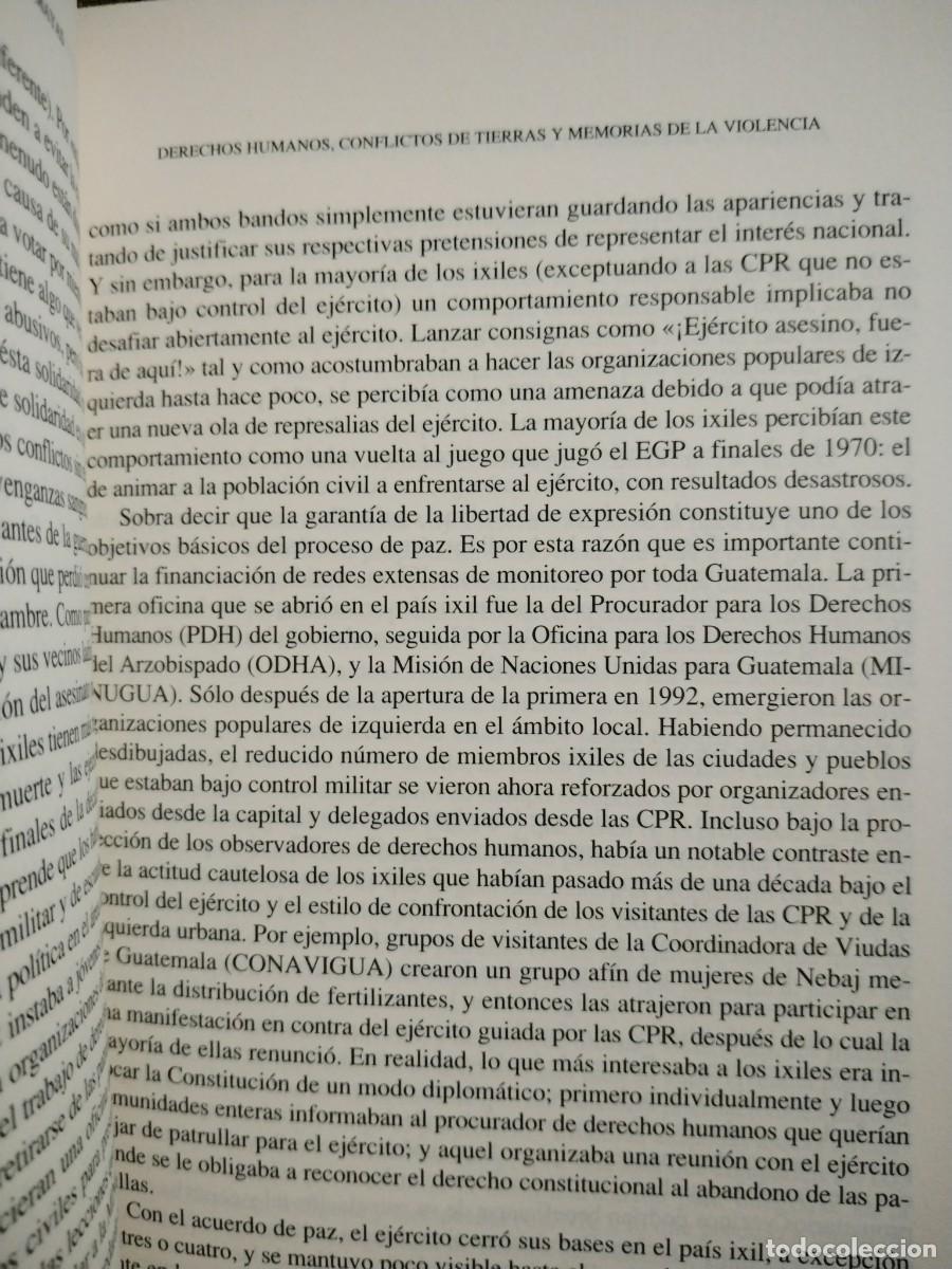 Libros de segunda mano: LOS DERECHOS HUMANOS EN TIERRAS MAYAS - Foto 15