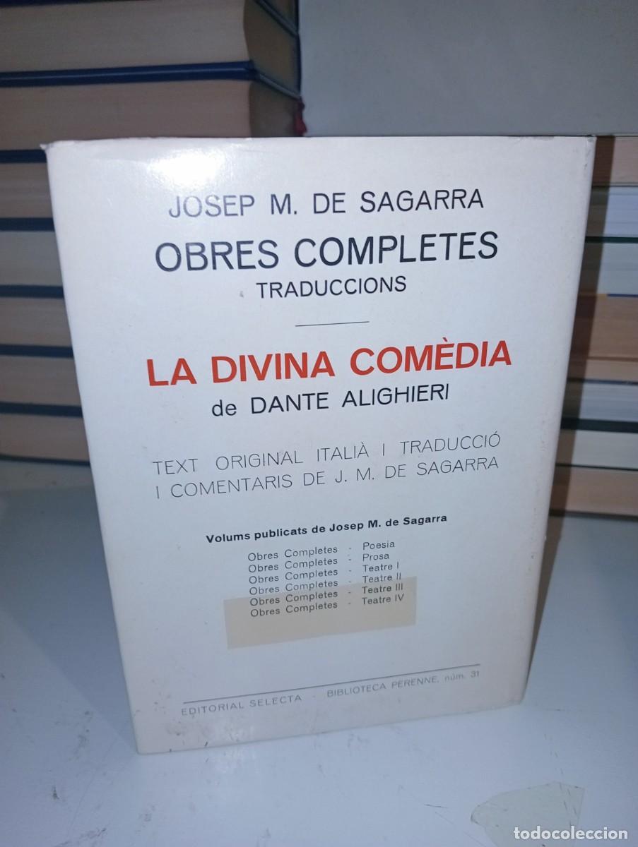 Libros de segunda mano: La divina comedia. Sagarra - Foto 3