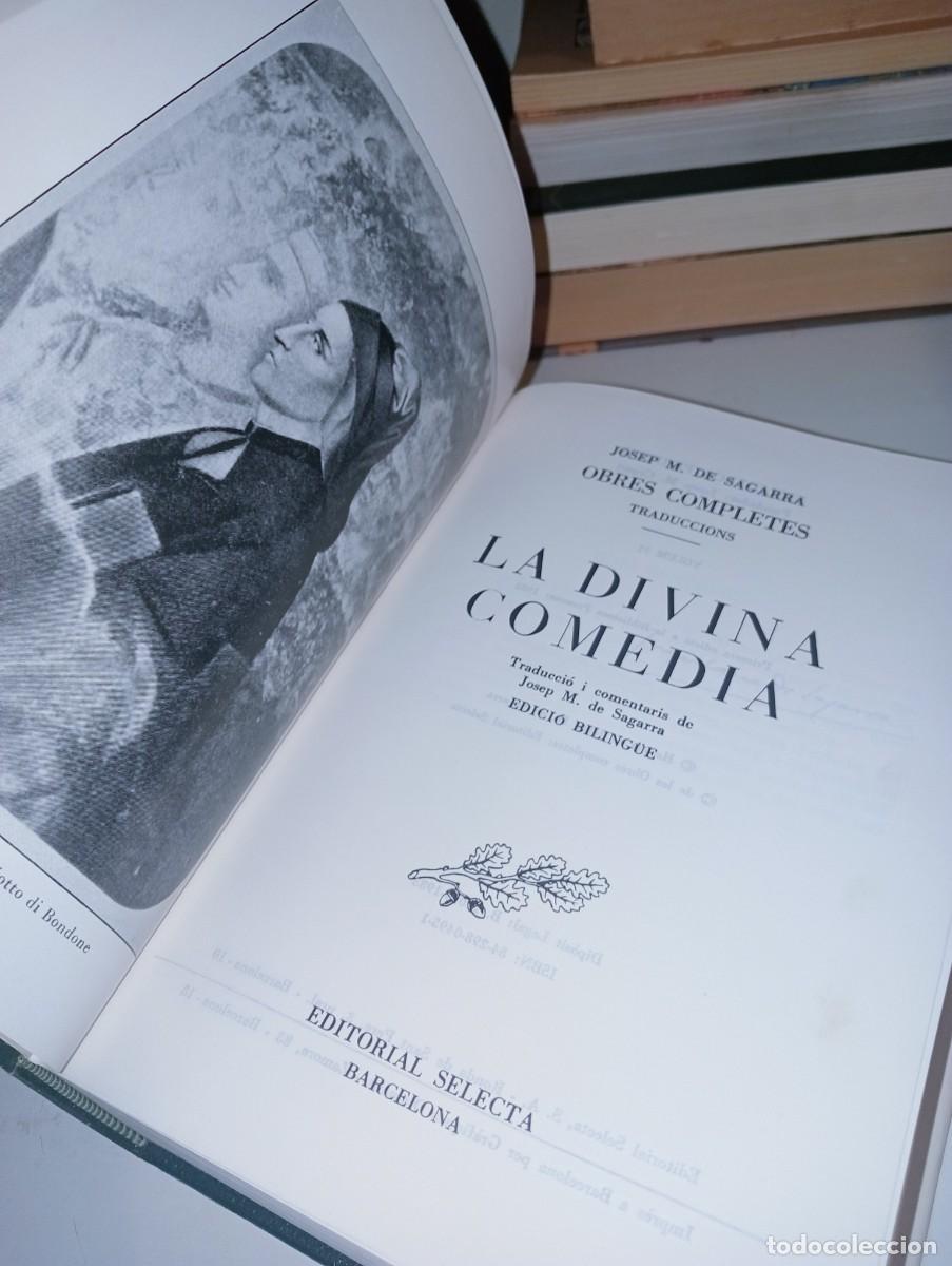 Libros de segunda mano: La divina comedia. Sagarra - Foto 4