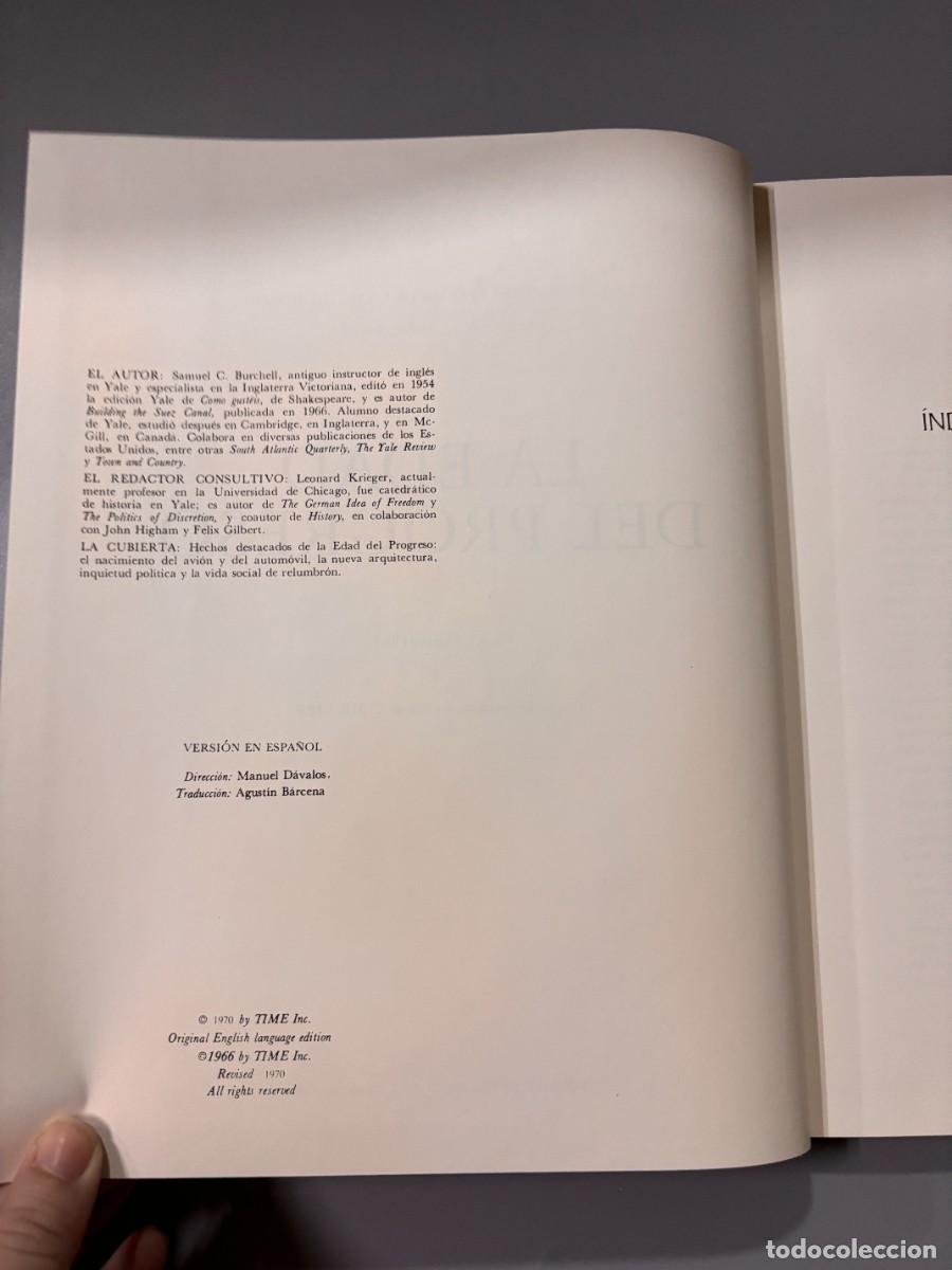 Libros de segunda mano: LA EDAD DEL PROGRESO. S. C. BURCHELL. TIME LIFE INTERNATIONAL. 1970. PAGS: 191 - Foto 4