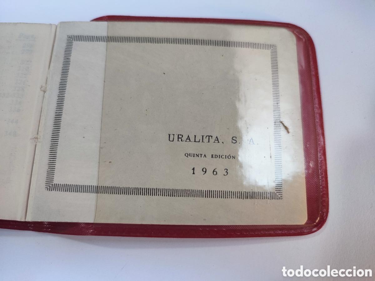 Libros de segunda mano: Uralita. Memorandum T&eacute;cnico. 5a edicion 1963 - Foto 3