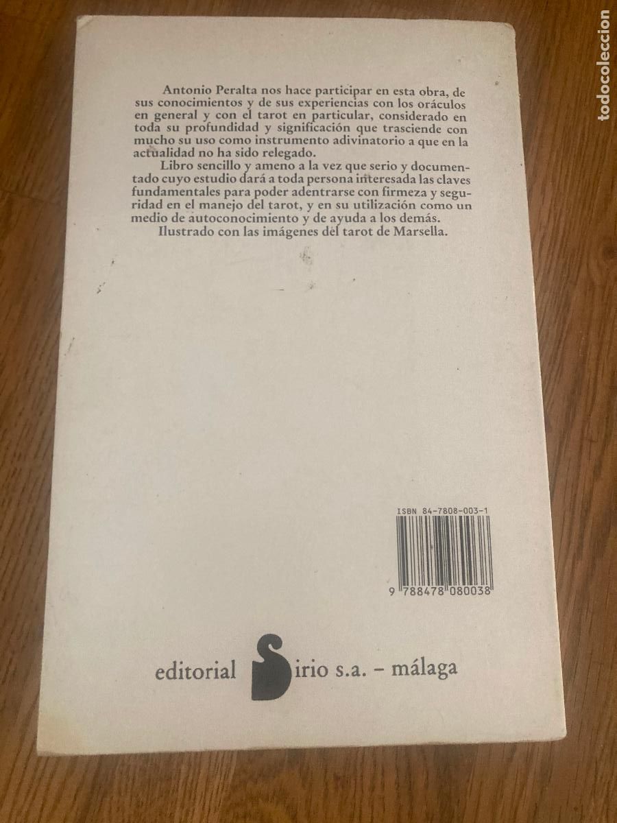 Libros de segunda mano: EL TAROT, SU INTERPRETACI&Oacute;N- ANTONIO PERALTA - SIRIO - Foto 3