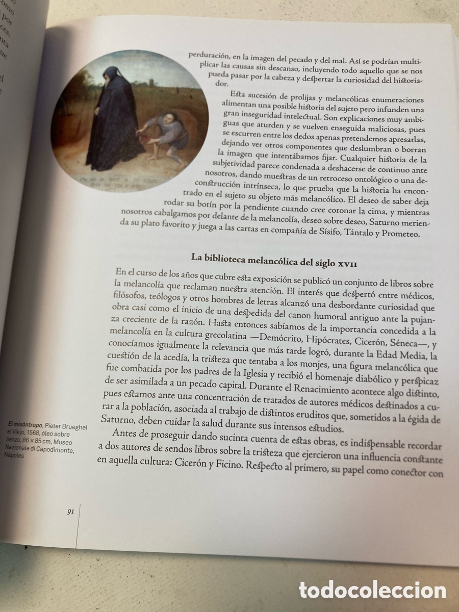 Libros de segunda mano: MELANCOLIA. (Tiempos de) - Foto 2