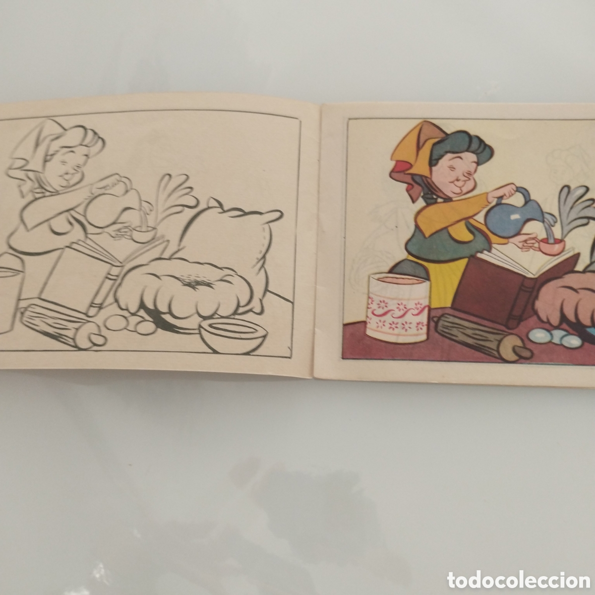 Libros de segunda mano: La Bella Durmiente, album para iluminar. - Foto 2