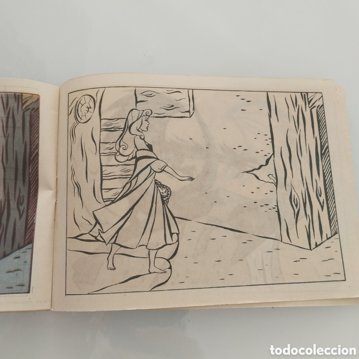Libros de segunda mano: La Bella Durmiente, album para iluminar. - Foto 3
