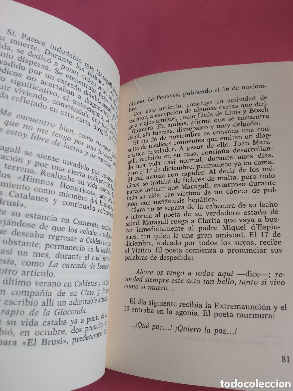 Libros de segunda mano: MARAGALL # JORGE FERRER VIDAL TURULL # EPESA 1970 - Foto 3