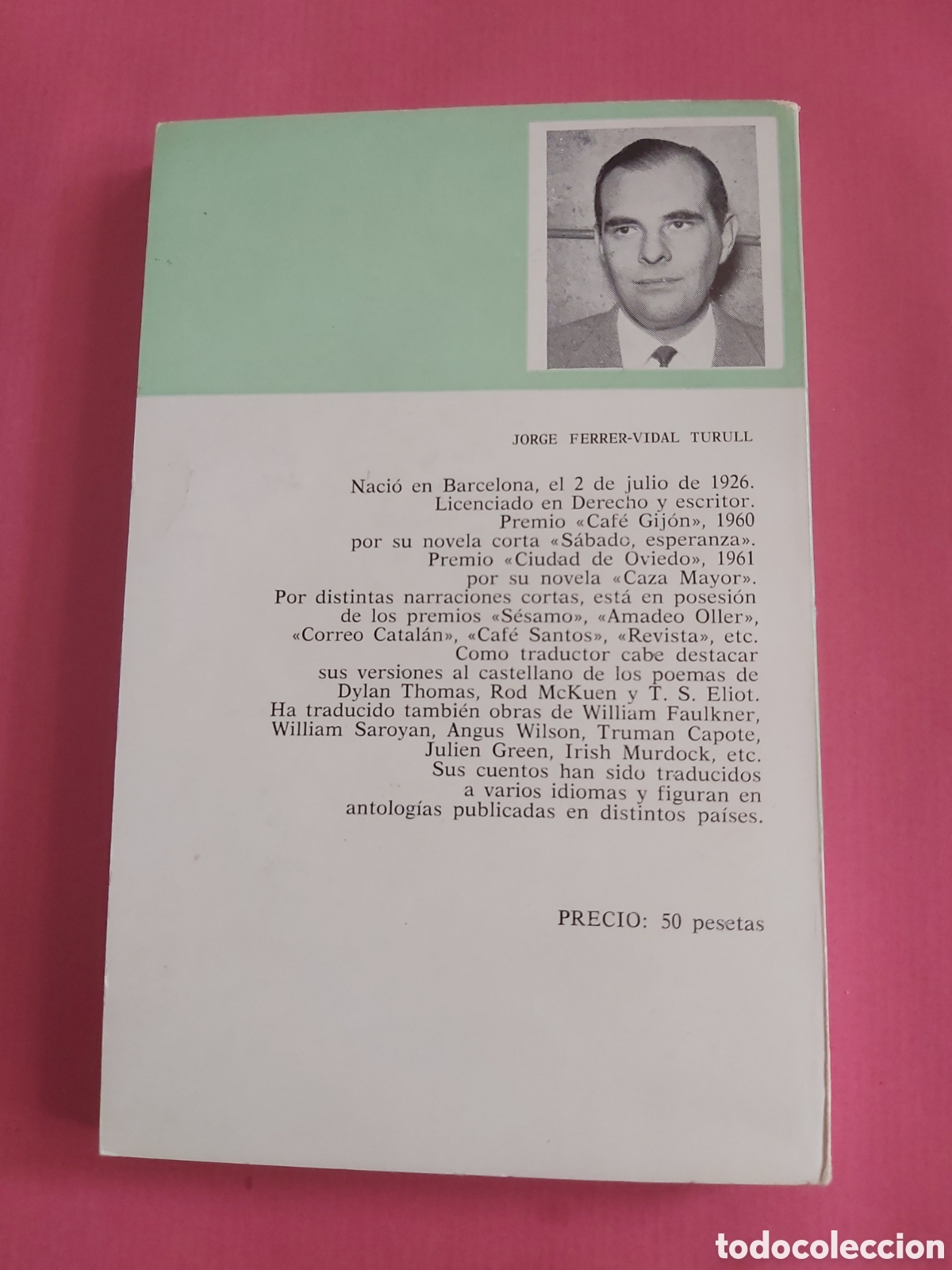 Libros de segunda mano: MARAGALL # JORGE FERRER VIDAL TURULL # EPESA 1970 - Foto 4
