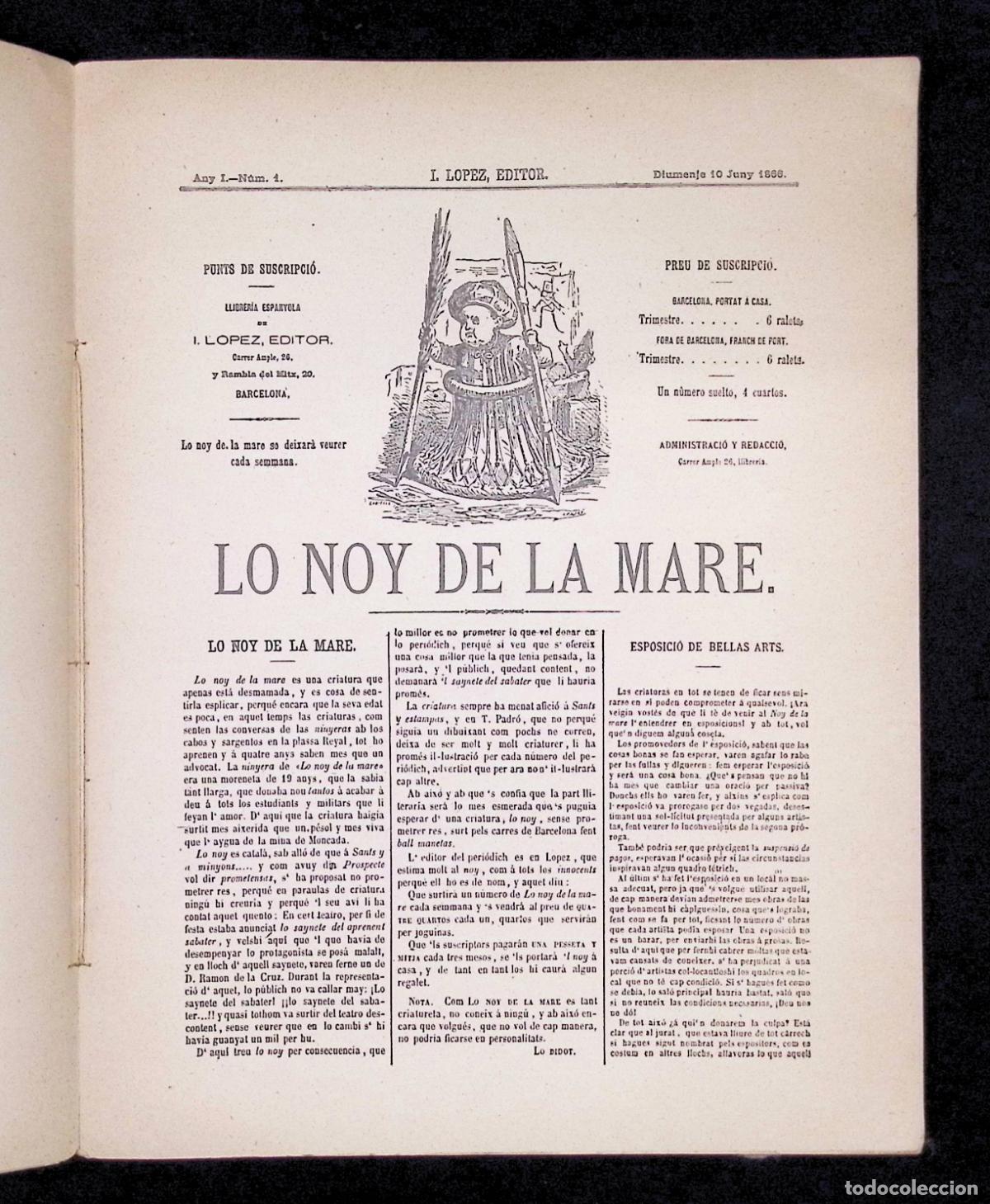 Libros de segunda mano: LO NOY DE LA MARE. - [Revista.] FACS&Iacute;MIL - Foto 2