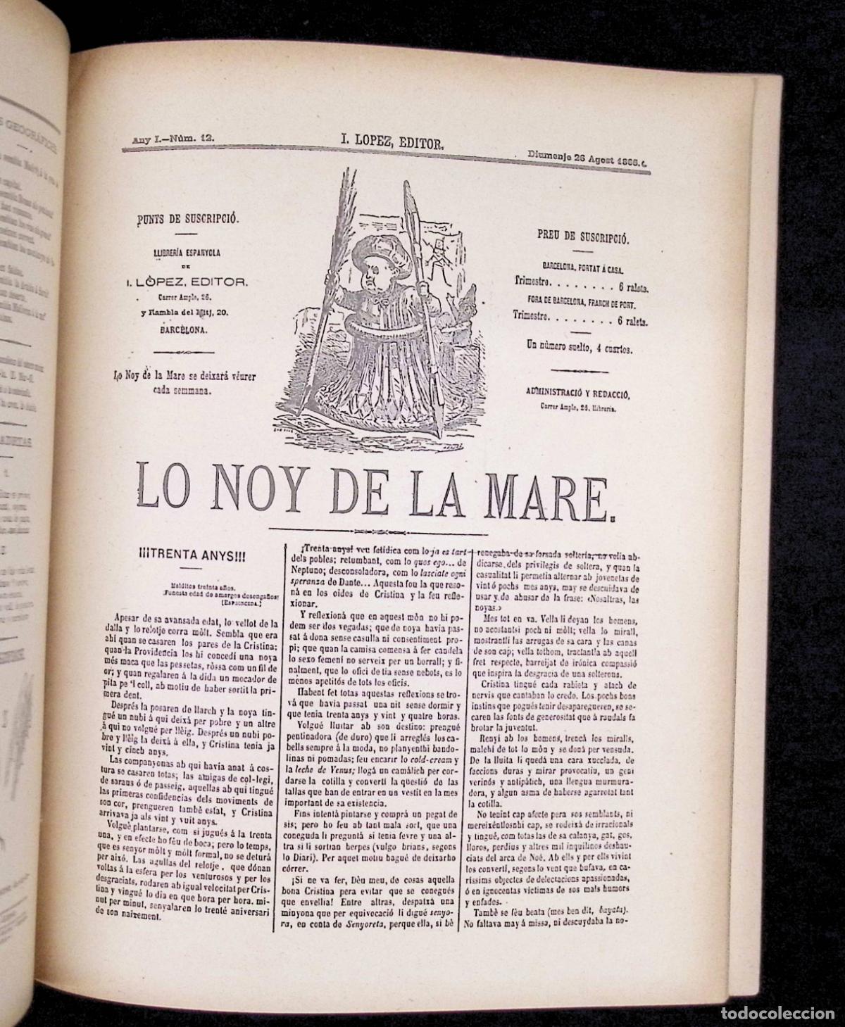 Libros de segunda mano: LO NOY DE LA MARE. - [Revista.] FACS&Iacute;MIL - Foto 4