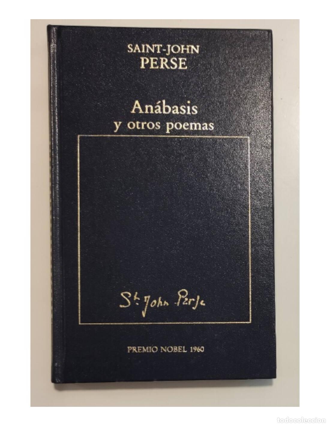 Libros de segunda mano: AN&Aacute;BASIS Y OTROS POEMAS. SAINT-JOHN Perse. Orbis. 1982. - Foto 1