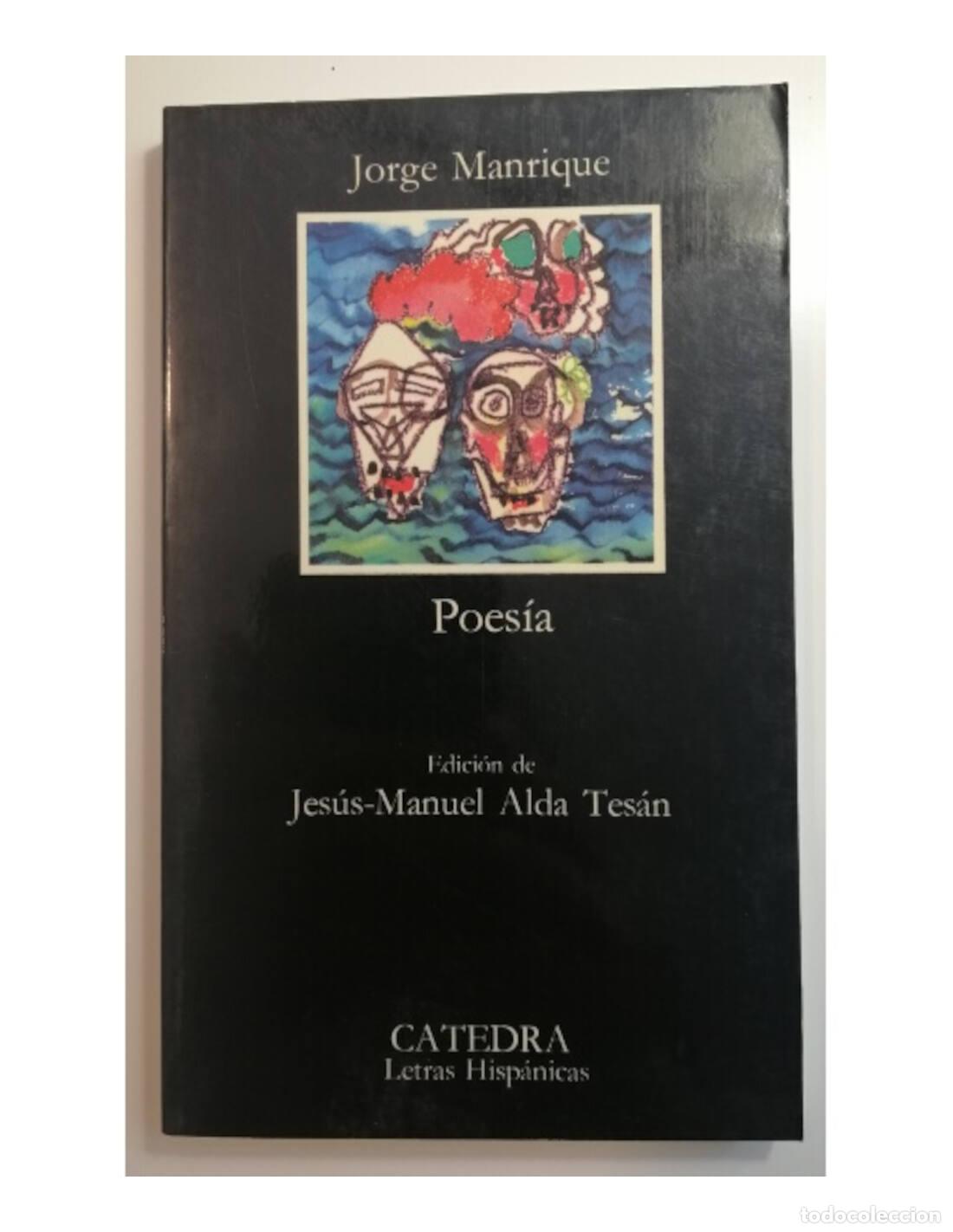 Libros de segunda mano: POES&Iacute;A. MANRIQUE, Jorge. C&aacute;tedra. 1997. - Foto 1