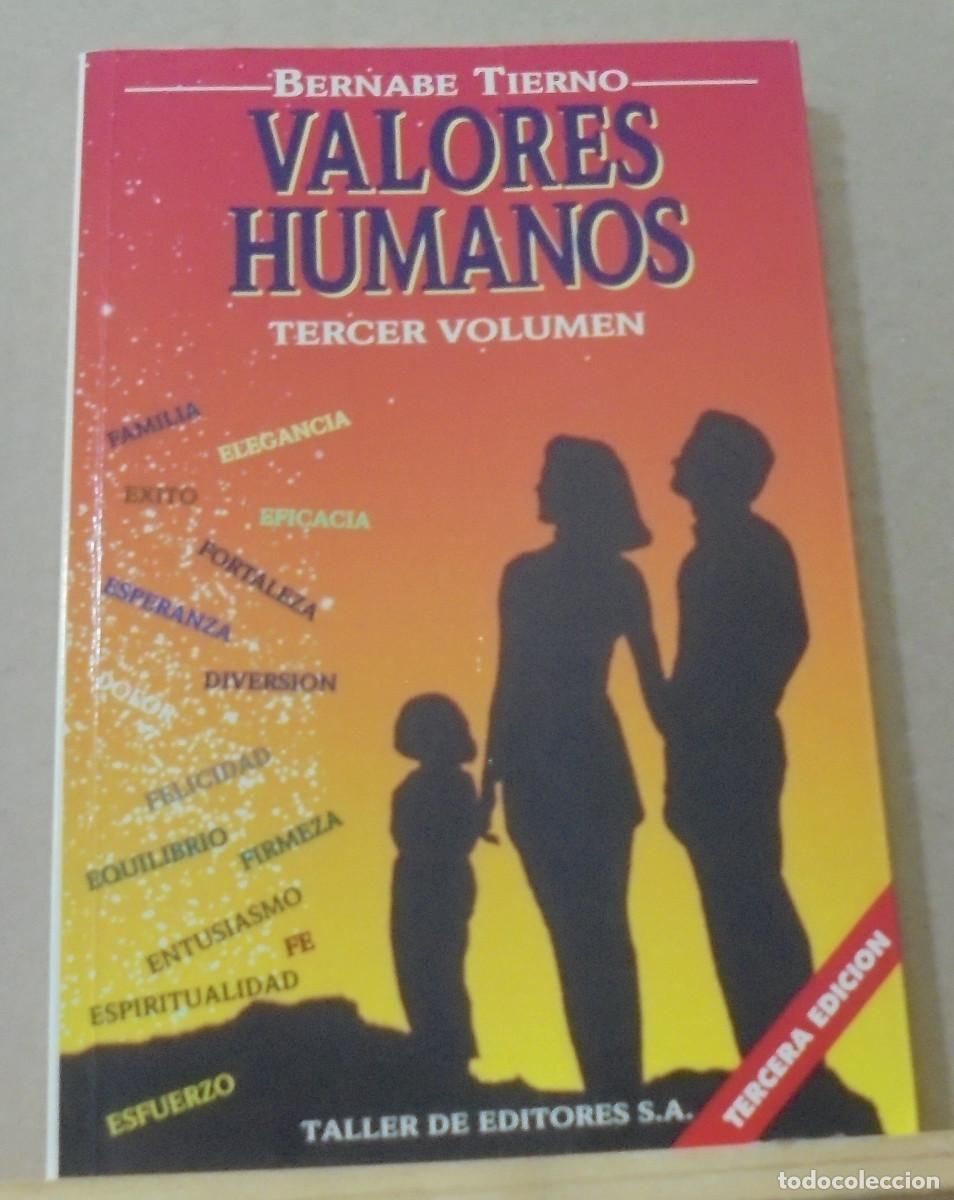 Libros de segunda mano: Valores humanos. Bernabe tierno. Tercer volumen - Foto 1