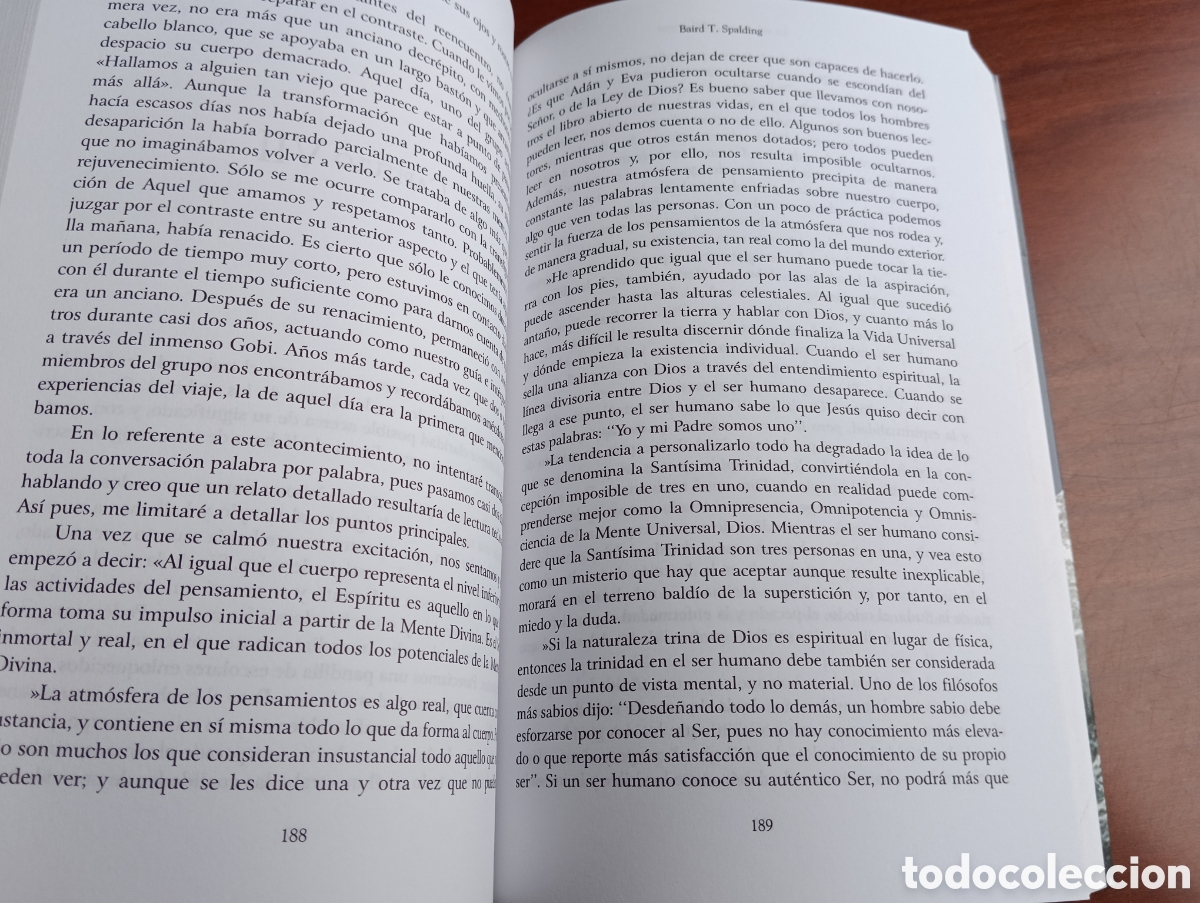 Libros de segunda mano: LA VIDA DE LOS MAESTROS. BAIRD T. SPALDING. SIRIO - Foto 5