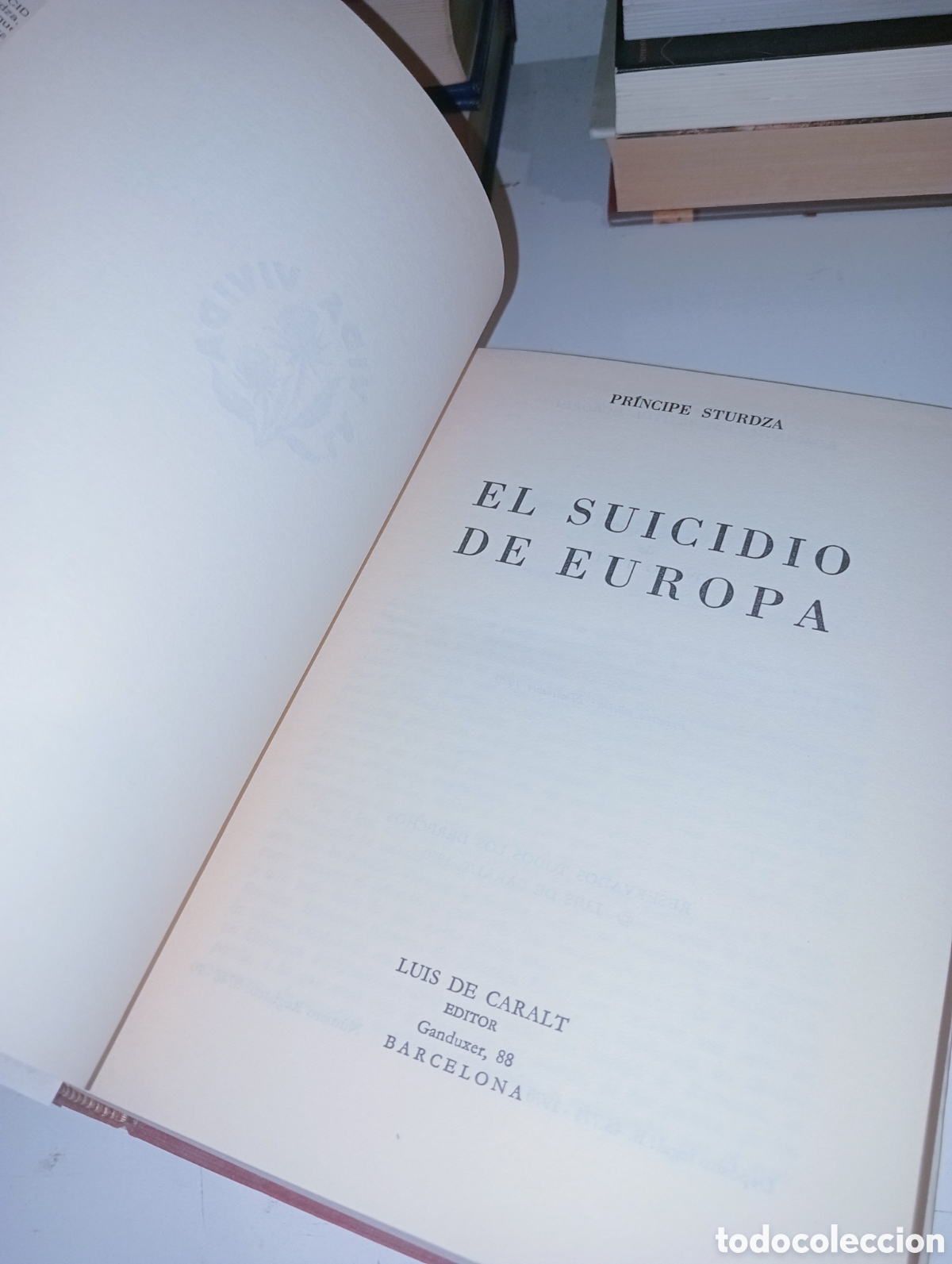 Libros de segunda mano: El suicidio de Europa. Michel Sturdza - Foto 4