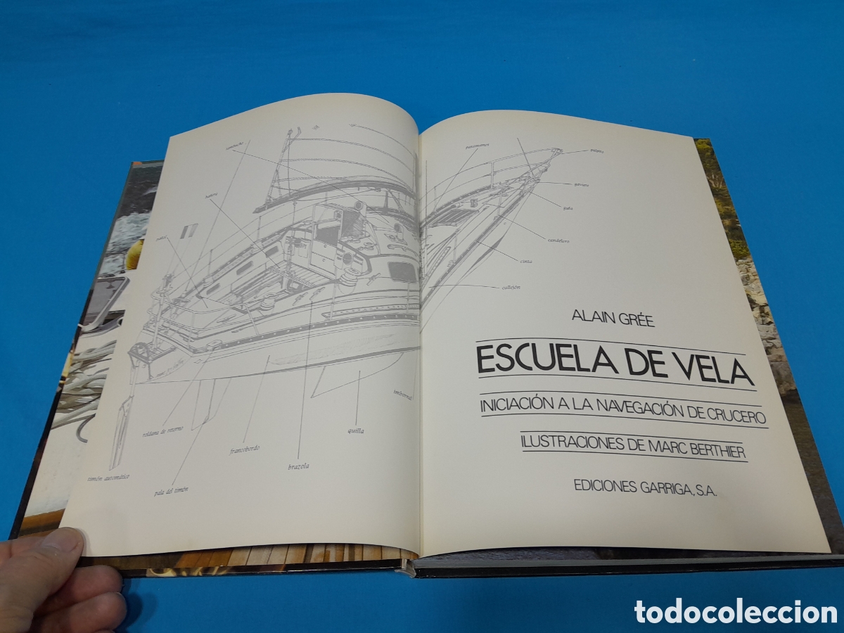 Libros de segunda mano: ESCUELA DE VELA - ALAIN GR&Eacute;E - EDICIONES GARRIGA - Foto 3