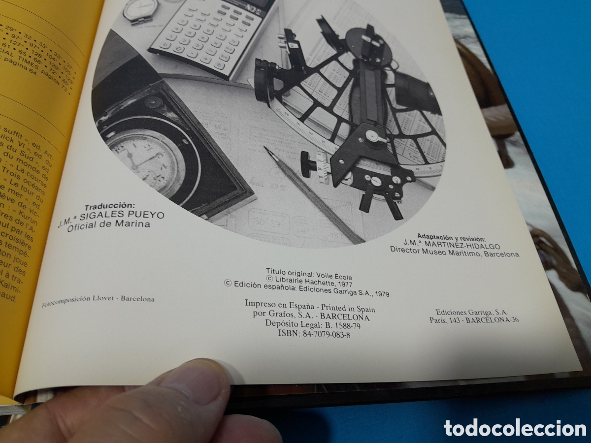 Libros de segunda mano: ESCUELA DE VELA - ALAIN GR&Eacute;E - EDICIONES GARRIGA - Foto 6