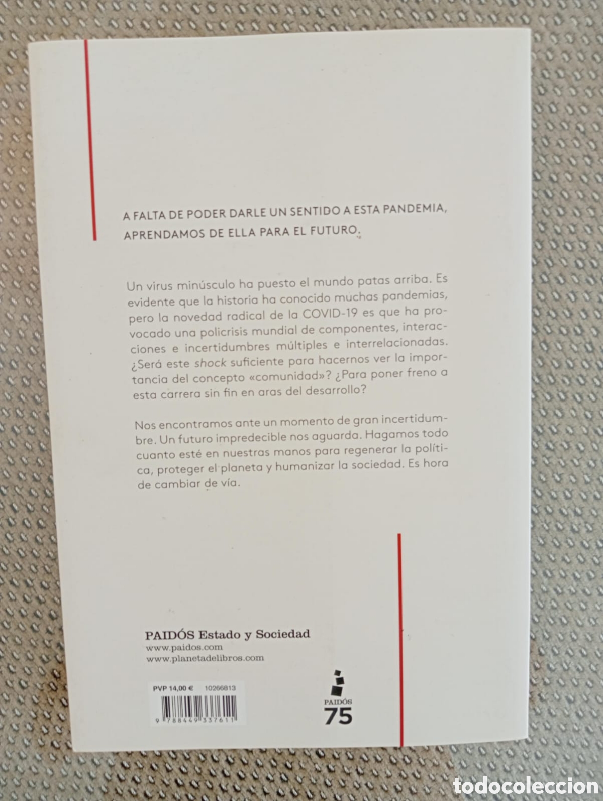 Libros de segunda mano: CAMBIEMOS DE V&Iacute;A / Edgar MORIN - Foto 3