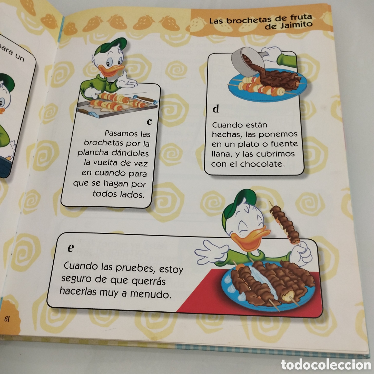 Libros de segunda mano: Cocina con Disney. Everest. - Foto 3