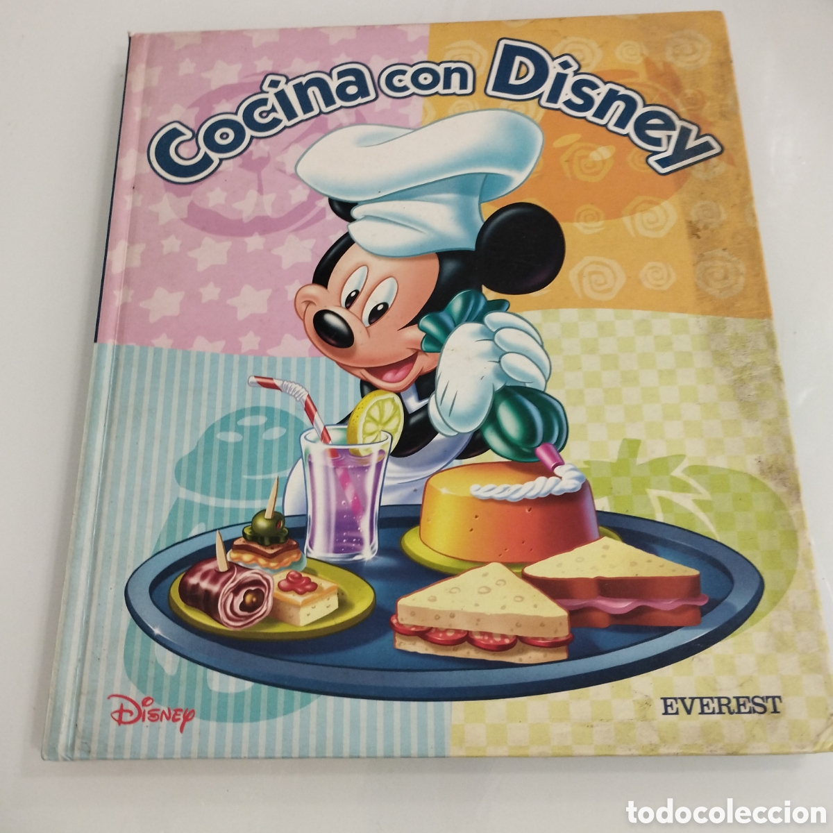 Libros de segunda mano: Cocina con Disney. Everest. - Foto 1
