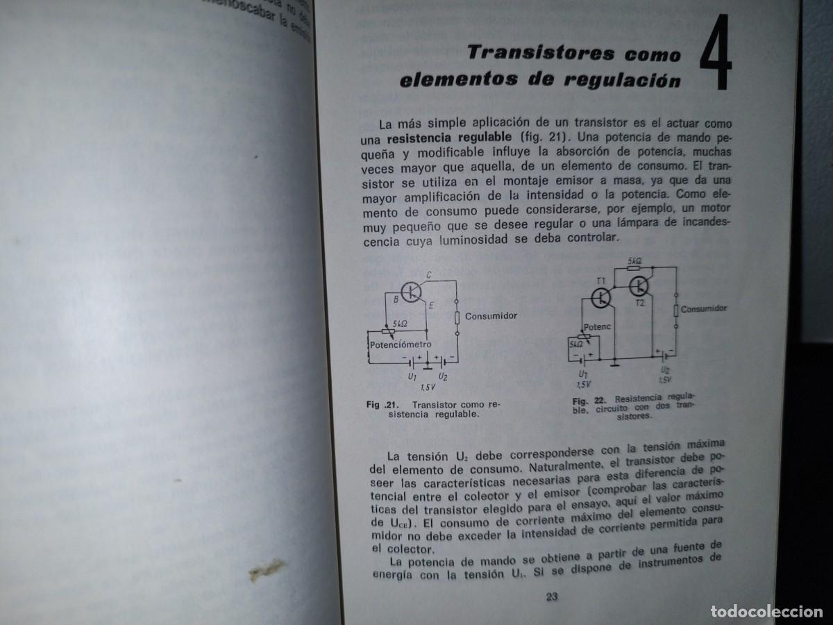 Libros de segunda mano: 126- EXPERIMENTOS ELECTR&Oacute;NICOS - GUSTAV B&Uuml;SCHER - MARCOMBO, S. A. - EDICIONES T&Eacute;CNICAS - 1967 - Foto 6