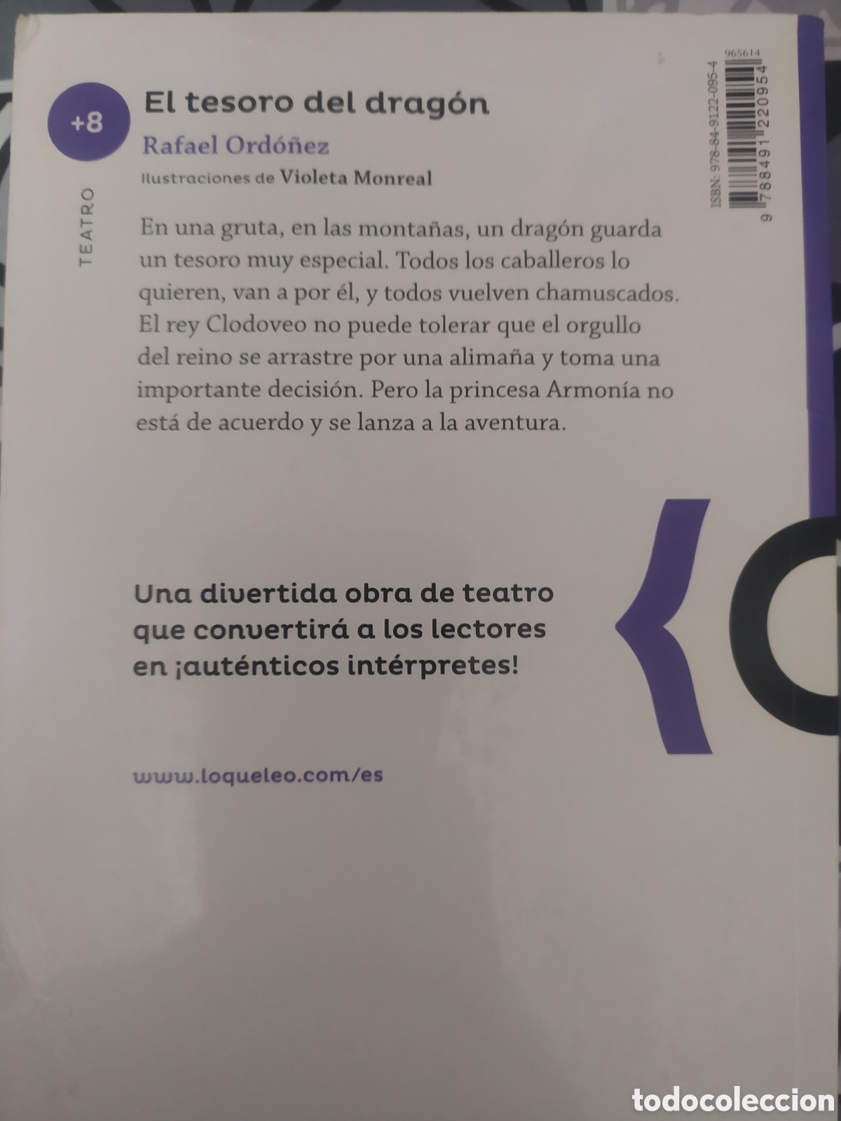 Libros de segunda mano: El tesoro del drag&oacute;n Rafael Ord&oacute;&ntilde;ez - Foto 2