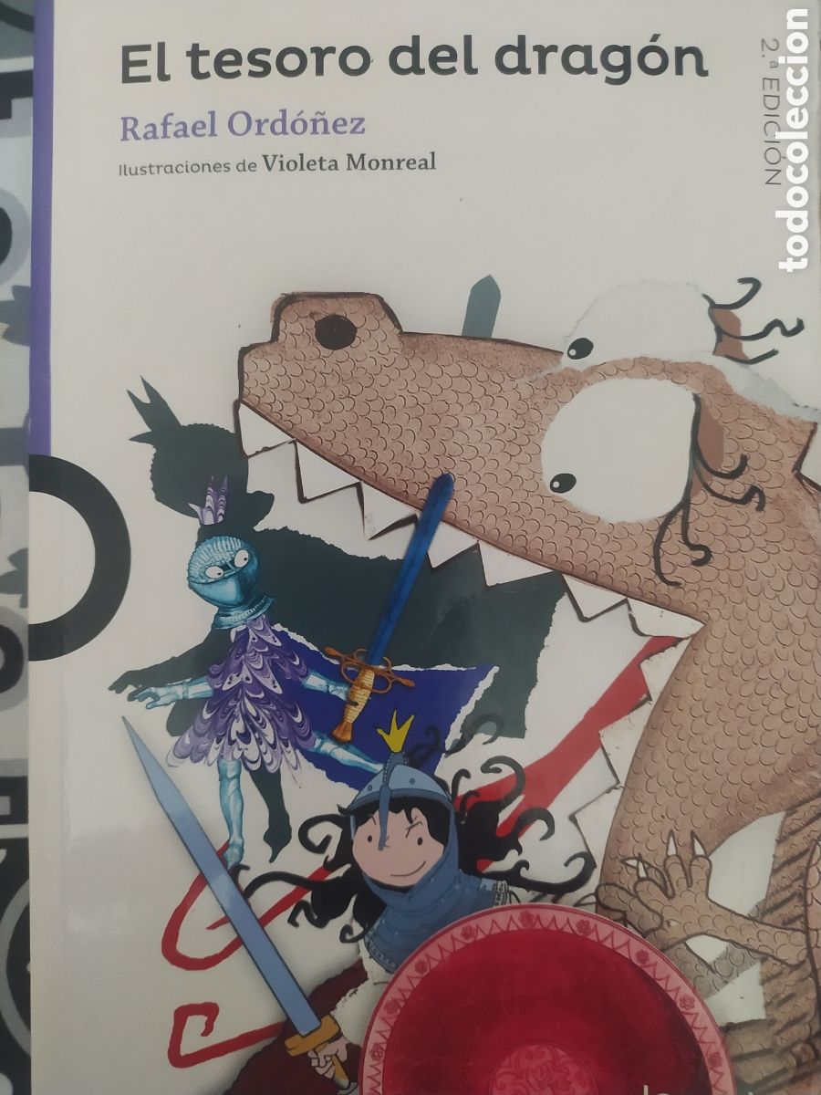 Libros de segunda mano: El tesoro del drag&oacute;n Rafael Ord&oacute;&ntilde;ez - Foto 1