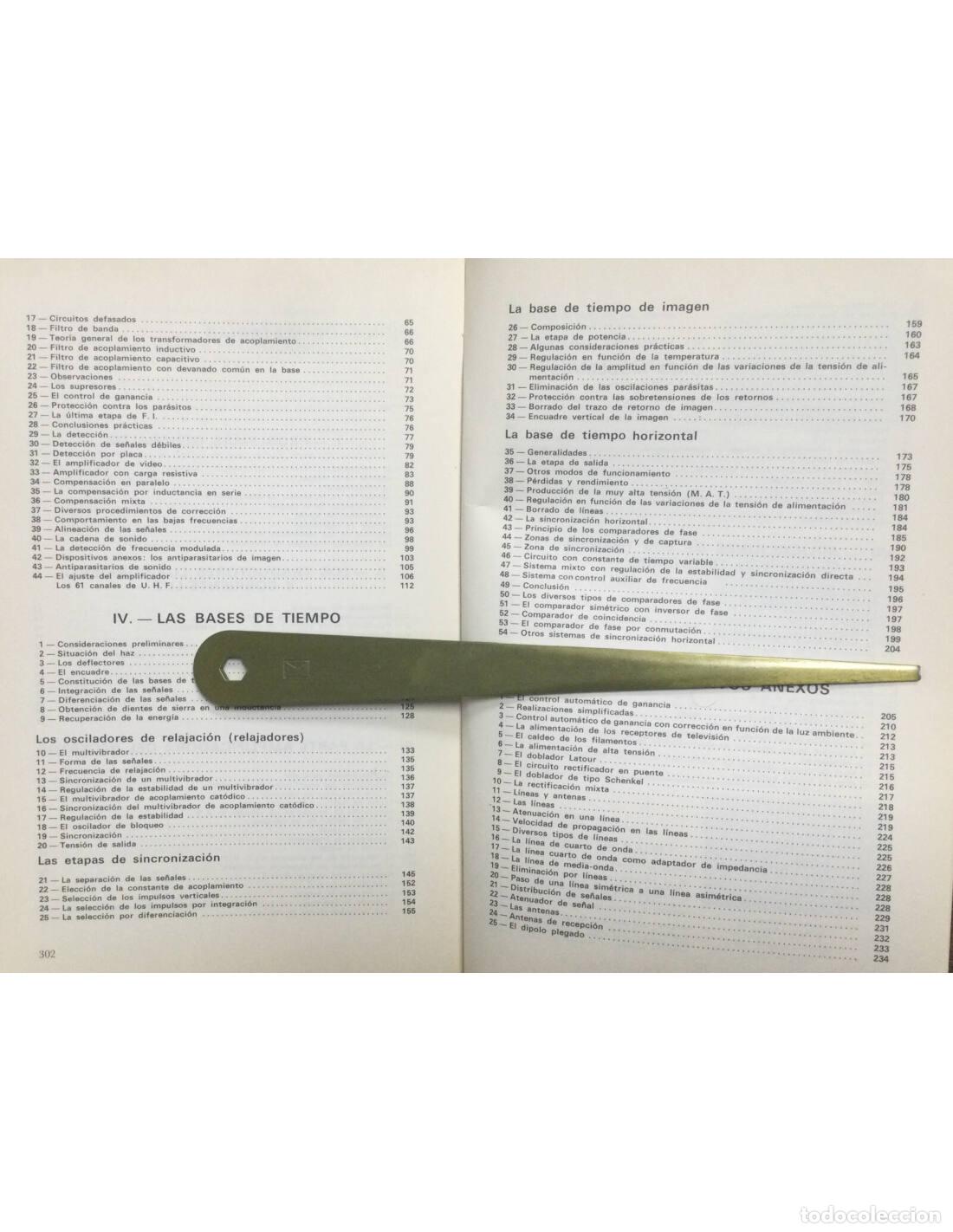 Libros de segunda mano: RECEPTORES DE TELEVISI&Oacute;N. VARLIN, M.. DANAE. 1966. - Foto 2