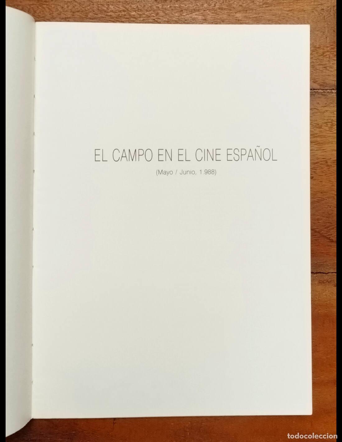 Libros de segunda mano: EL CAMPO EN EL CINE ESPA&Ntilde;OL. VV.AA. BCA. 1988. - Foto 2