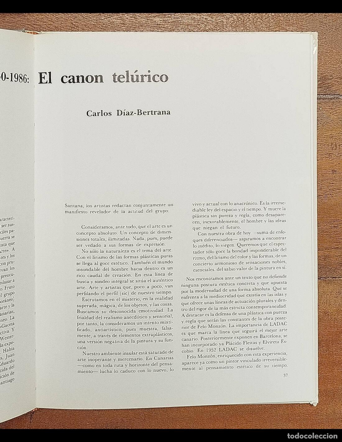 Libros de segunda mano: FELO MONZ&Oacute;N. VV.AA. Gobierno de Canarias. 1986. - Foto 3
