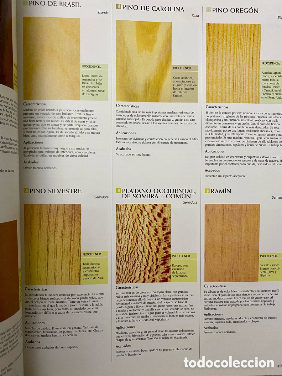 Libros de segunda mano: GUIA PRACTICA DE LA MADERA. MUEBLES. CARPINTERIA. HERRAMIENTAS. - Foto 4