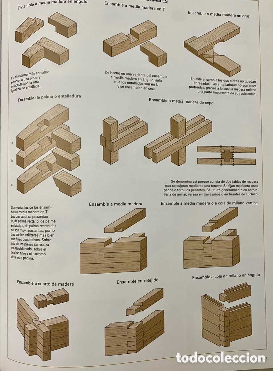 Libros de segunda mano: GUIA PRACTICA DE LA MADERA. MUEBLES. CARPINTERIA. HERRAMIENTAS. - Foto 9