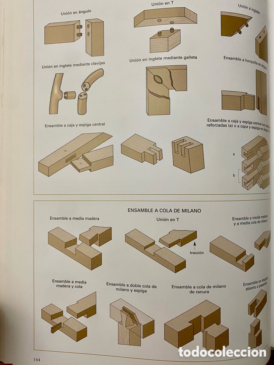 Libros de segunda mano: GUIA PRACTICA DE LA MADERA. MUEBLES. CARPINTERIA. HERRAMIENTAS. - Foto 10
