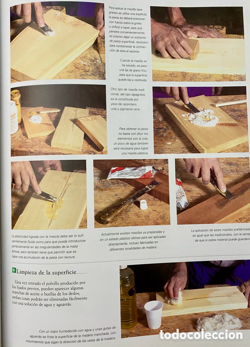 Libros de segunda mano: GUIA PRACTICA DE LA MADERA. MUEBLES. CARPINTERIA. HERRAMIENTAS. - Foto 11