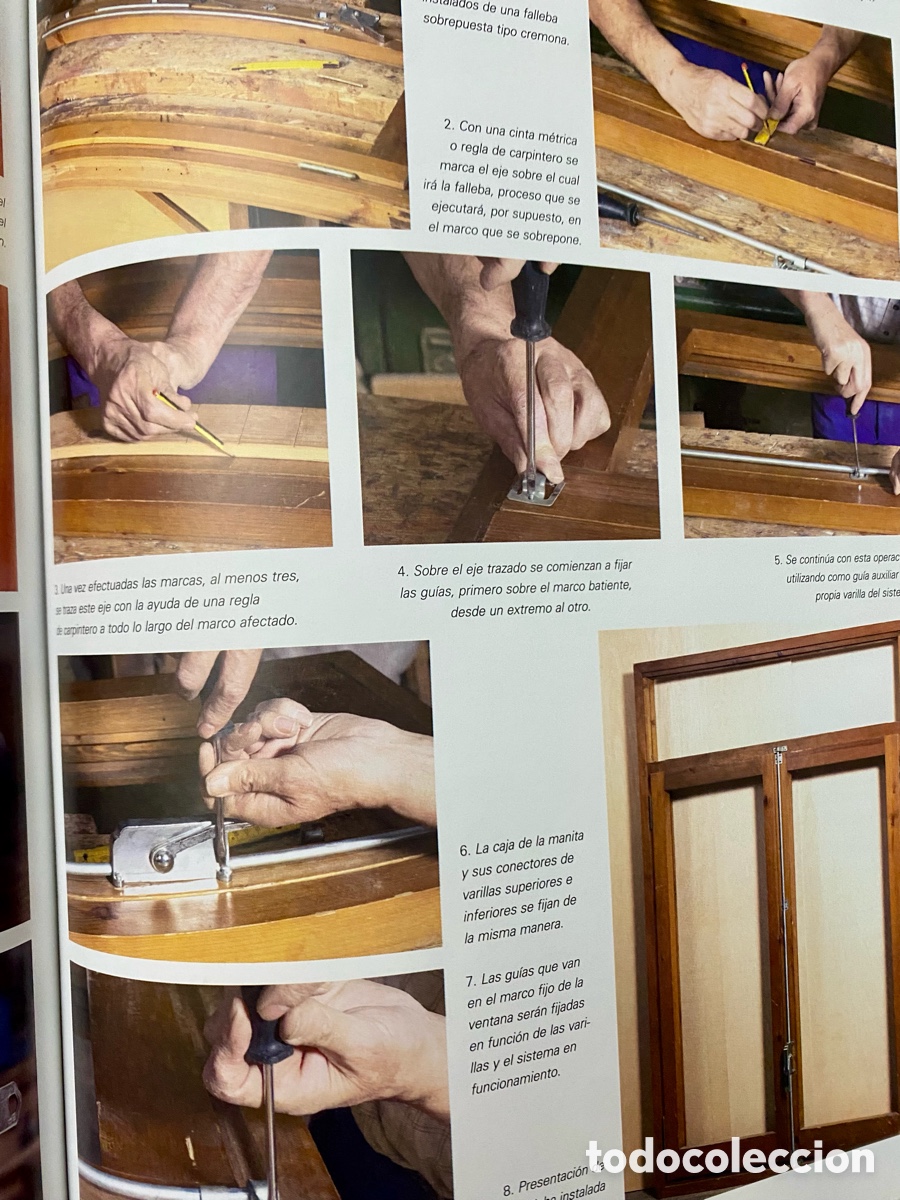 Libros de segunda mano: GUIA PRACTICA DE LA MADERA. MUEBLES. CARPINTERIA. HERRAMIENTAS. - Foto 12