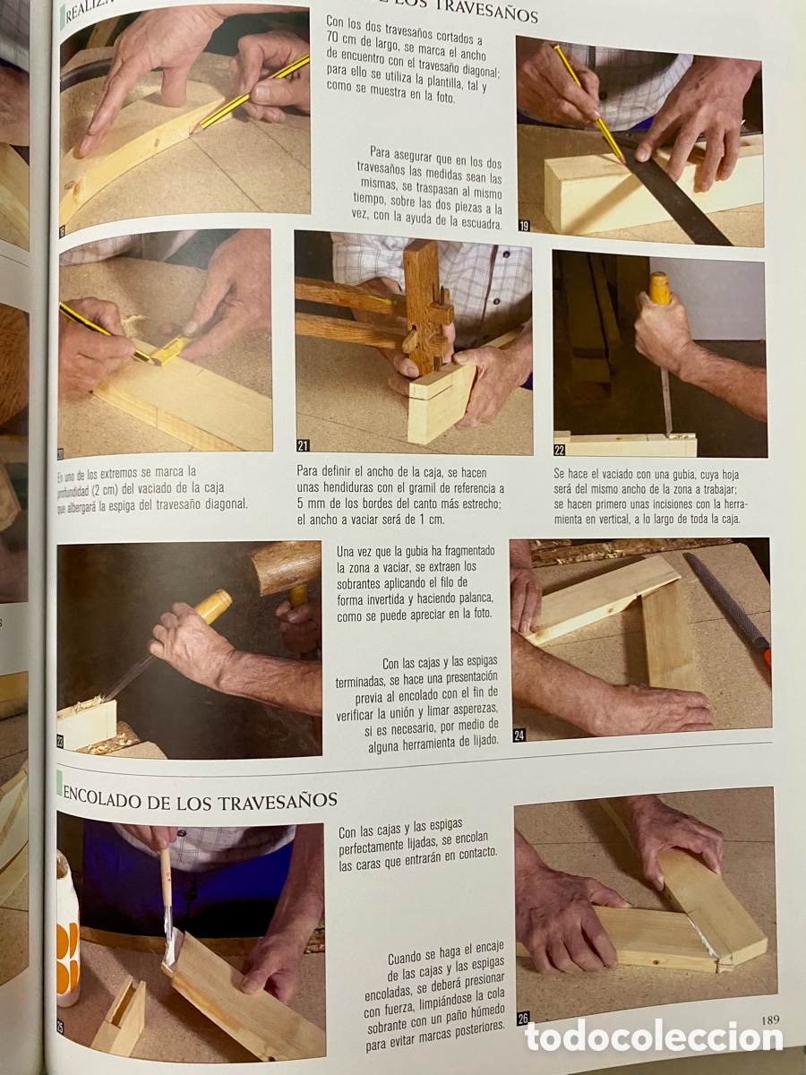 Libros de segunda mano: GUIA PRACTICA DE LA MADERA. MUEBLES. CARPINTERIA. HERRAMIENTAS. - Foto 13