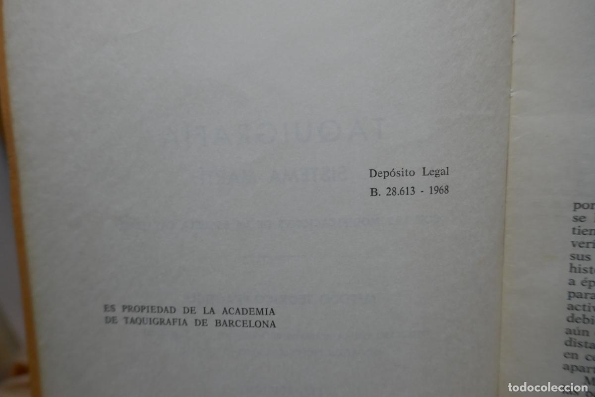 Libros de segunda mano: TAQUIGRAF&Iacute;A - SISTEMA MART&Iacute; 1968 - Foto 10