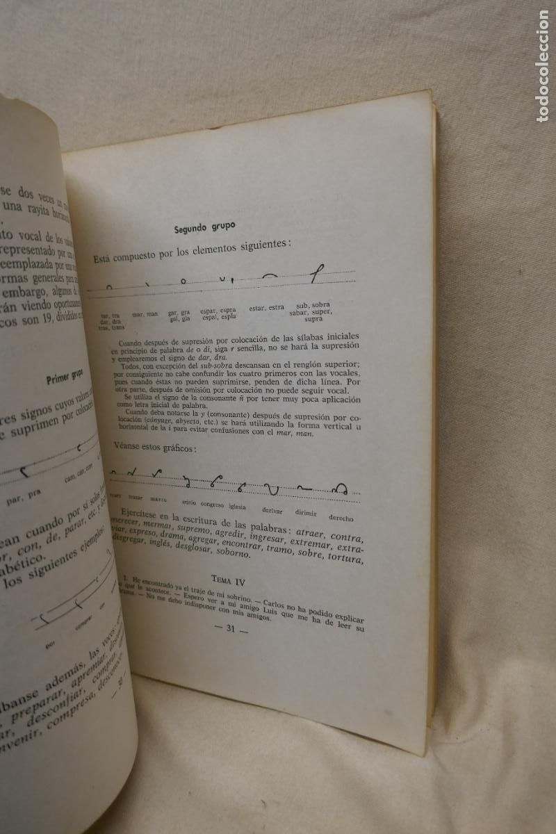 Libros de segunda mano: TAQUIGRAF&Iacute;A - SISTEMA MART&Iacute; 1968 - Foto 11