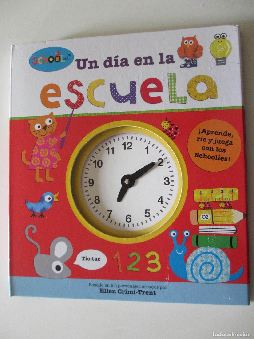 Libros de segunda mano: Un d&iacute;a en la Escuela: Libro Reloj - Sarah Powell - Foto 1