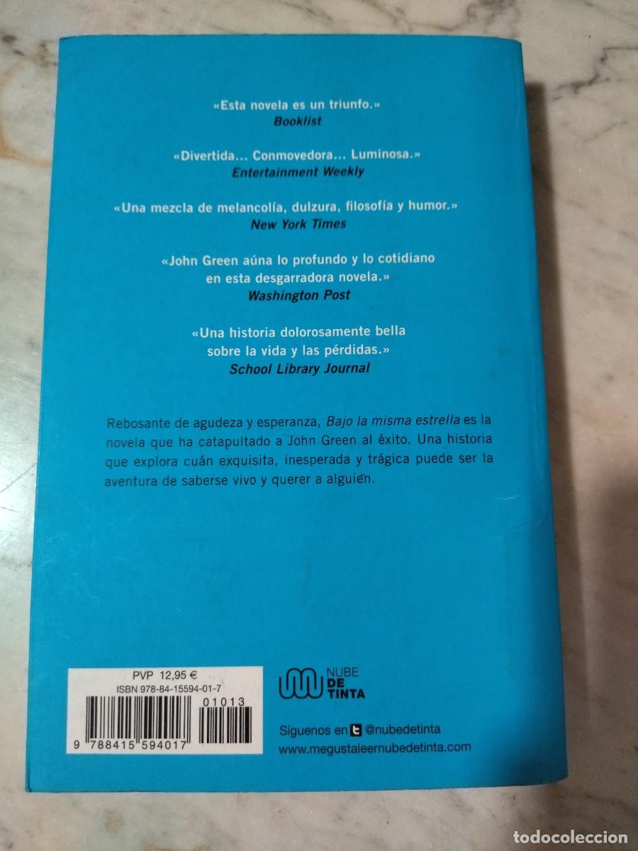 Libros de segunda mano: Bajo la misma estrella John Green - Foto 2