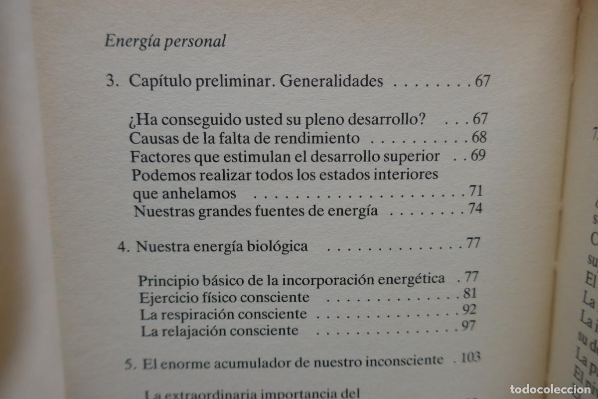 Libros de segunda mano: ENERG&Iacute;A PERSONAL - ANTONIO BLAY - EDICION INDIGO - Foto 10
