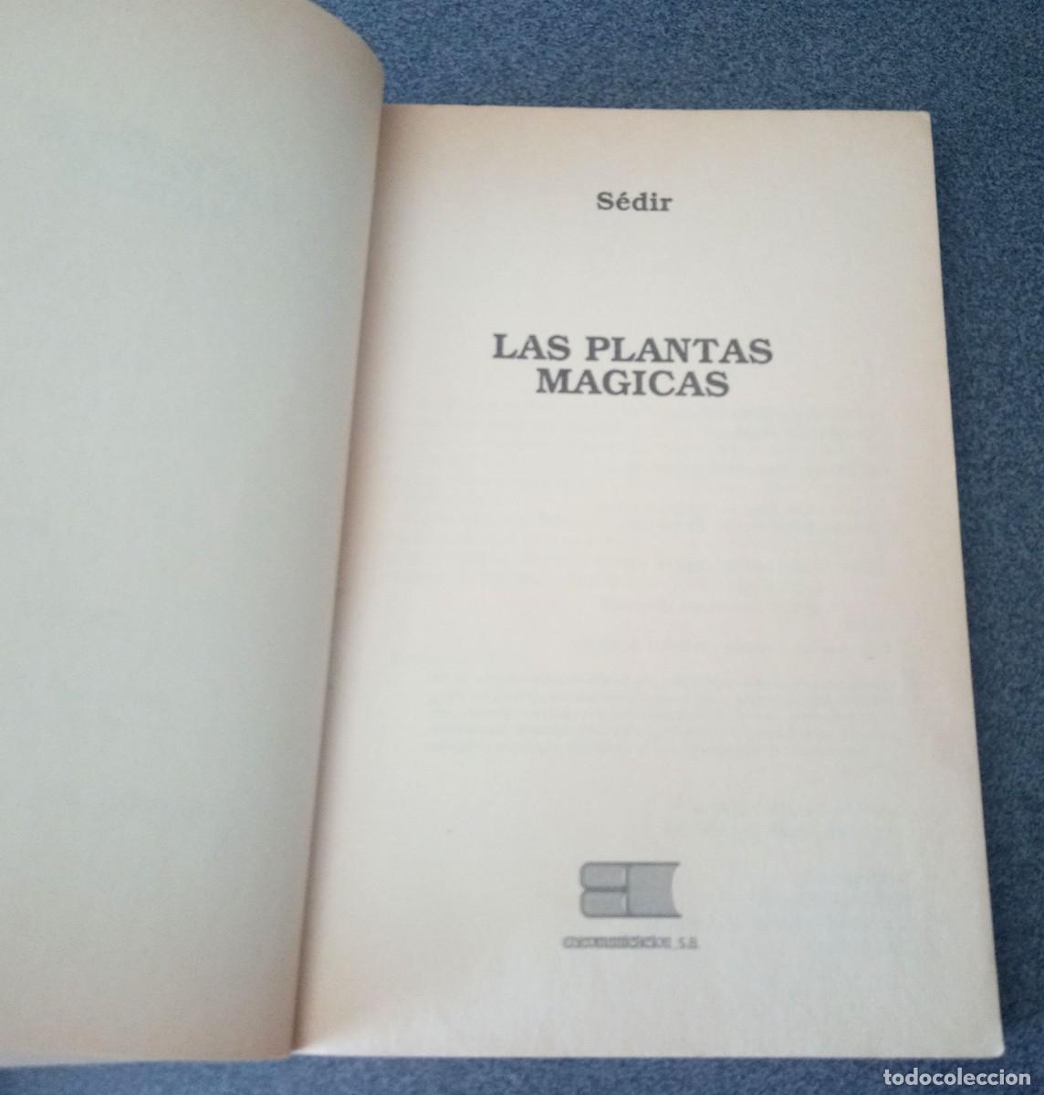 Libros de segunda mano: Las Plantas M&aacute;gicas Paul Sedir - Foto 4