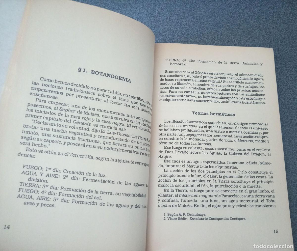 Libros de segunda mano: Las Plantas M&aacute;gicas Paul Sedir - Foto 6