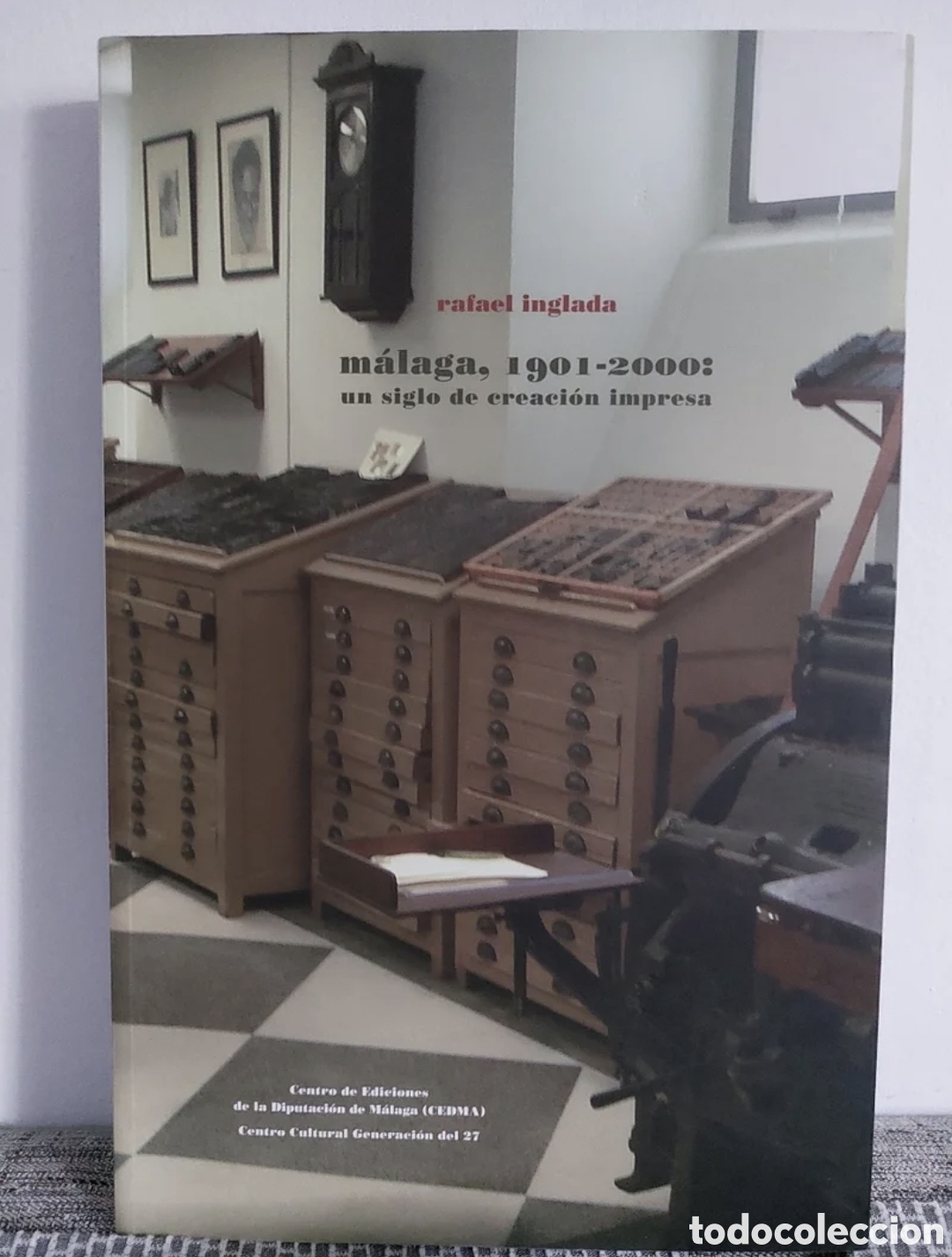 Libros de segunda mano: M&aacute;laga un siglo de creaci&oacute;n impresa - Foto 1
