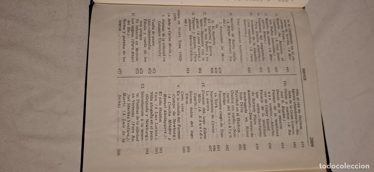 Libros de segunda mano: FEDERICO GARC&Iacute;A LORCA: OBRAS COMPLETAS - Foto 14
