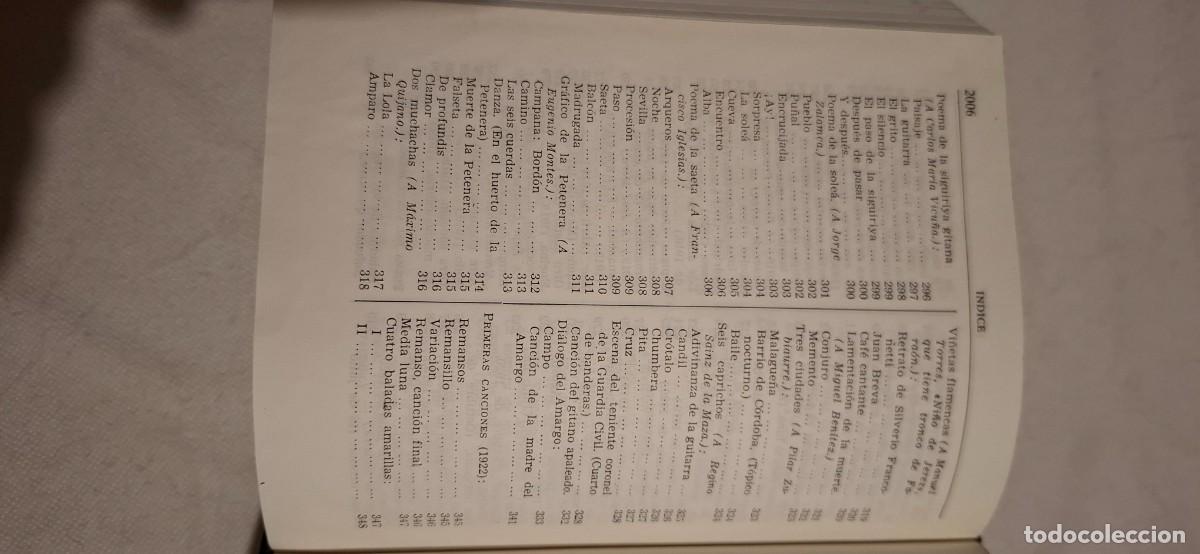 Libros de segunda mano: FEDERICO GARC&Iacute;A LORCA: OBRAS COMPLETAS - Foto 18