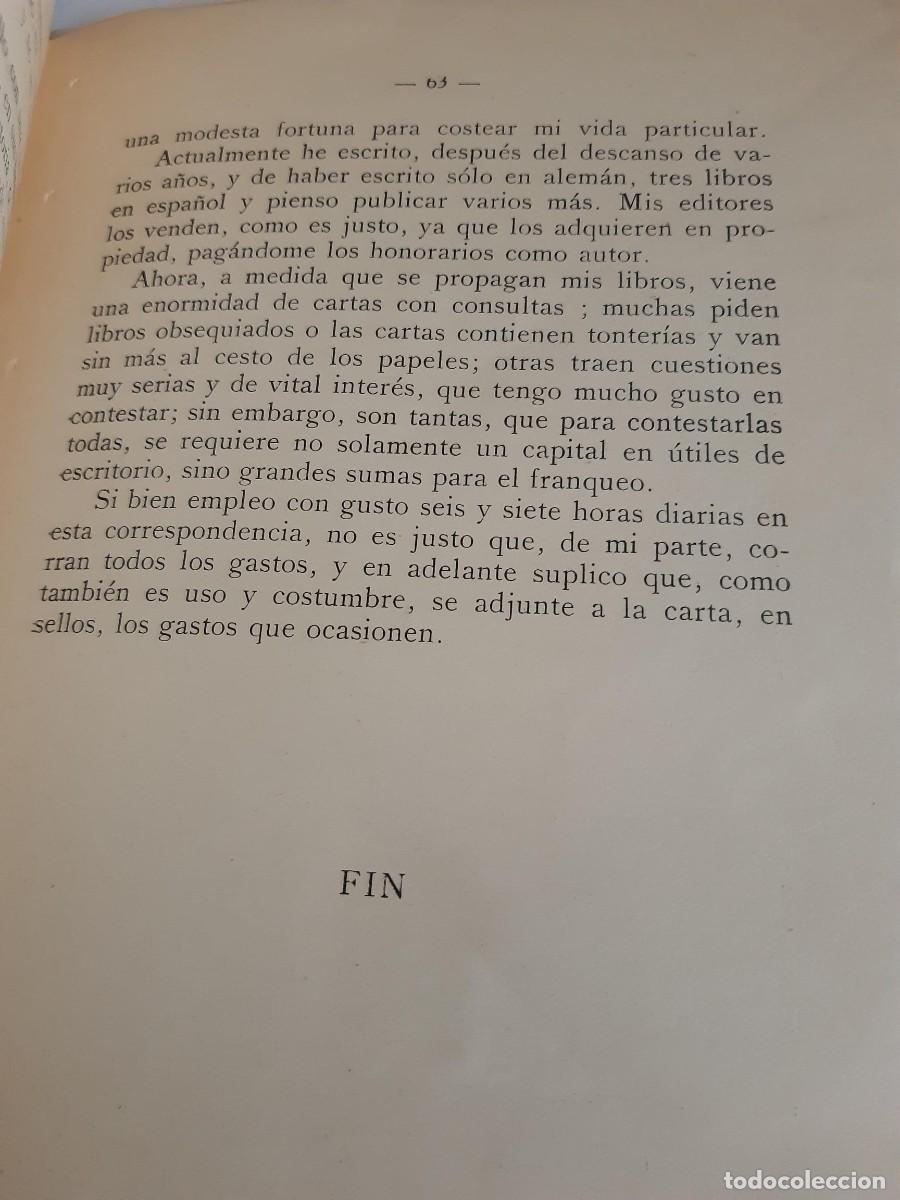 Libros de segunda mano: El tatwametro o las vibraciones del eter KRUMM HELLER - Foto 9