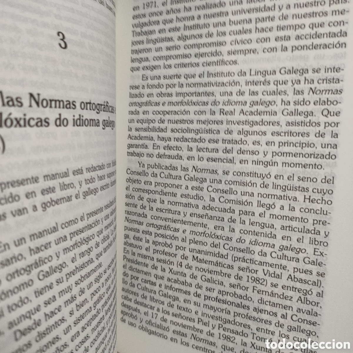 Libros de segunda mano: DEC&Aacute;LOGO DE LA LENGUA GALLEGA .Alonso Montero, Xes&uacute;s . 1986 - Foto 4