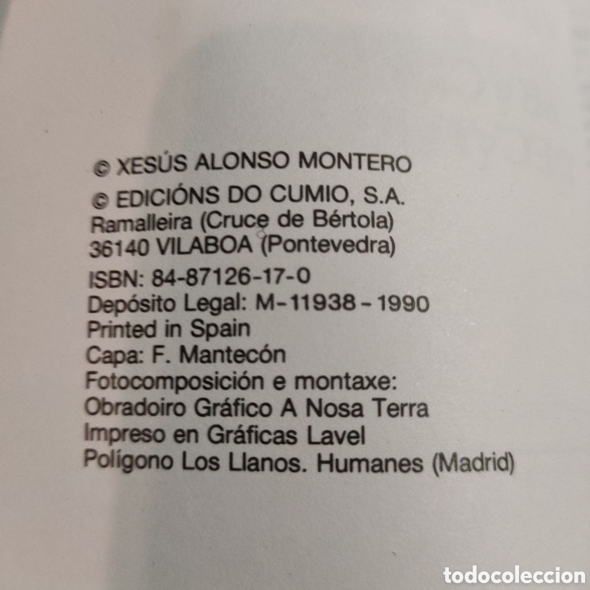 Libros de segunda mano: DEC&Aacute;LOGO DE LA LENGUA GALLEGA .Alonso Montero, Xes&uacute;s . 1986 - Foto 5