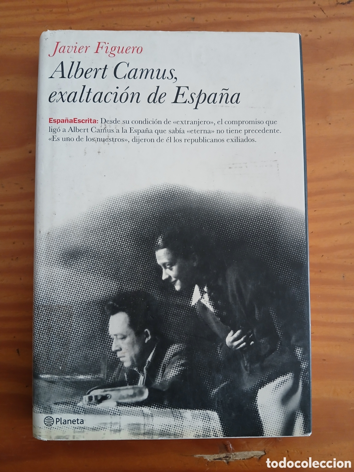 Libros de segunda mano: Albert Camus, exaltaci&oacute;n de Espa&ntilde;a. Javier Figuero. - Foto 1