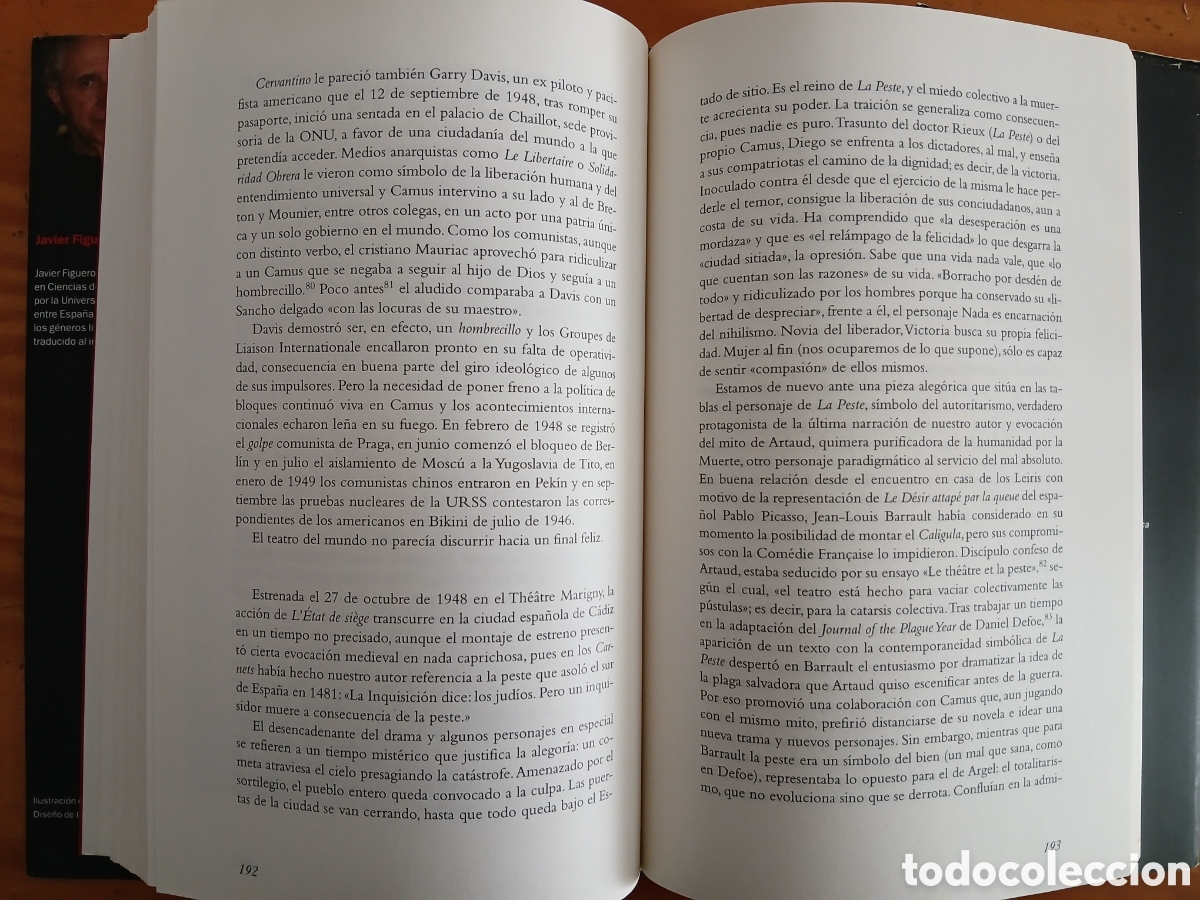 Libros de segunda mano: Albert Camus, exaltaci&oacute;n de Espa&ntilde;a. Javier Figuero. - Foto 8